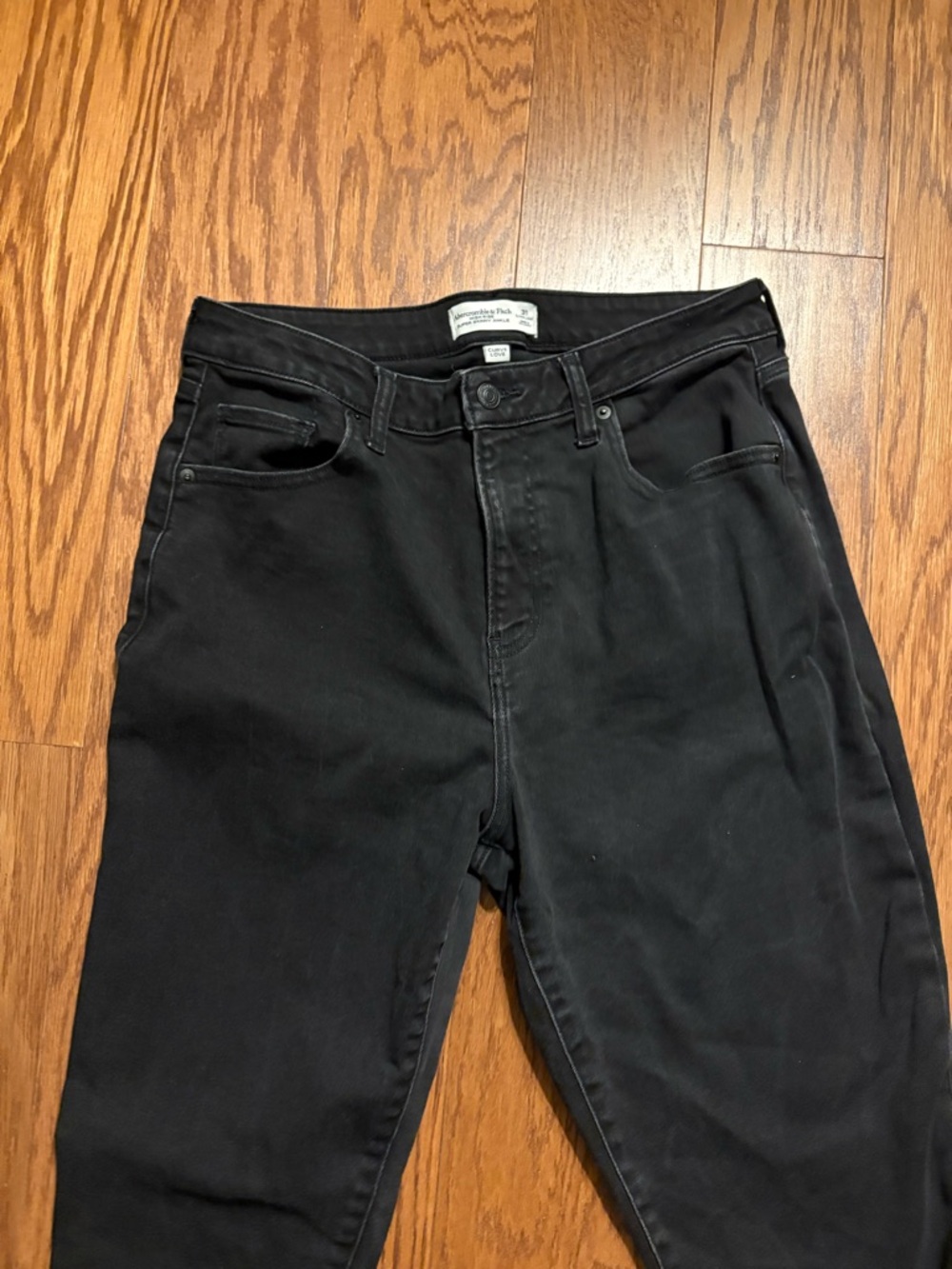 Abercrombie Curve Love Extra Long Jeans